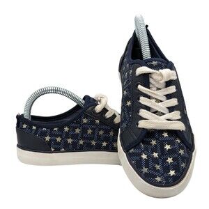 Tommy Hilfiger Navy Blue with Stars Shoes Size Big Kid 1